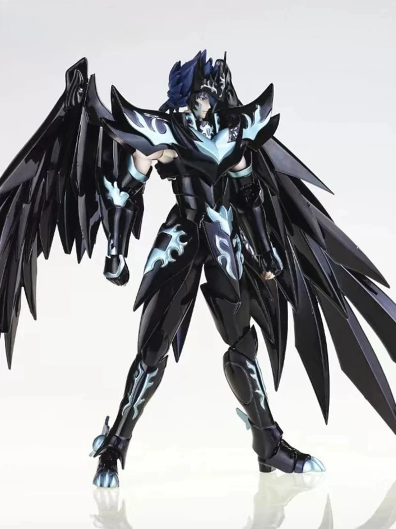 Em Estoque Saint Seiya ST Huihuo EXM Metal Body Skyburst Star Shelly Bird Alloy Pluto Myth Action Figure Brinquedo Colecionável Presente