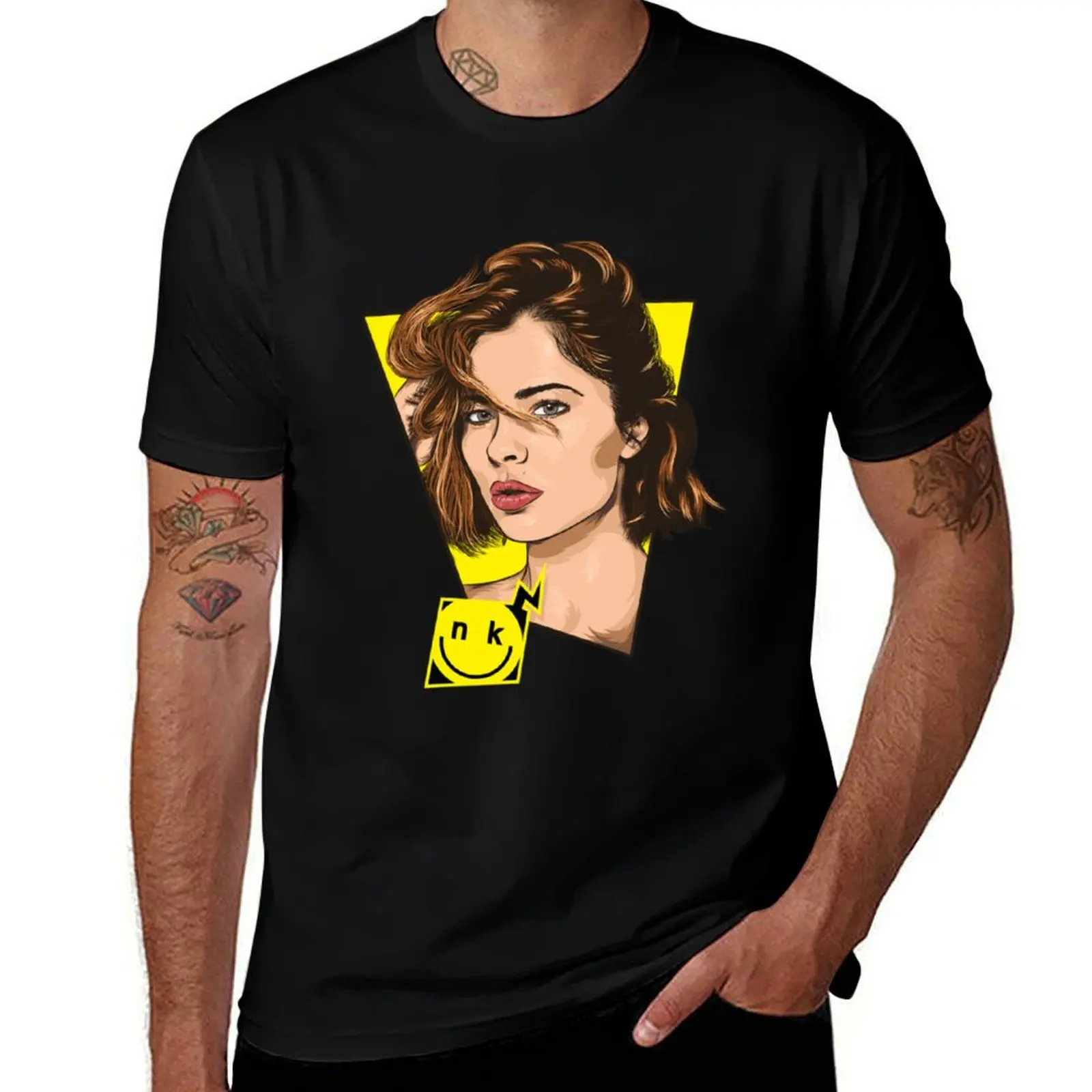 Nina kraviz T-Shirt rapper graphic tees man clothes kawaii clothes mens designer t shirt