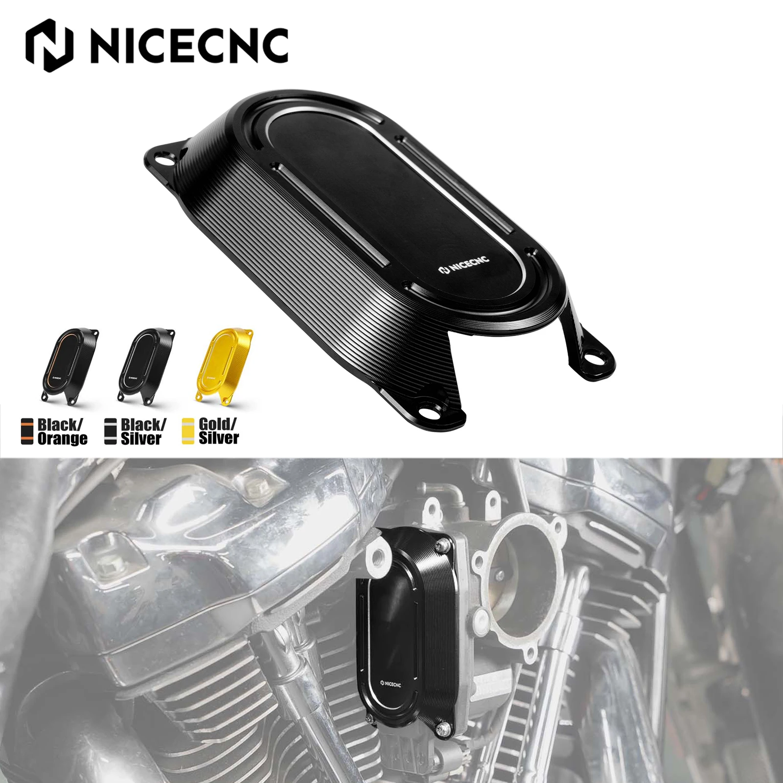 

For 2017-2023 Harley Street Glide FLHX Throttle Body Cap Road Glide FLTRX Ultra Limited FLHTK Tri Glide Road King FLHR 2017-22