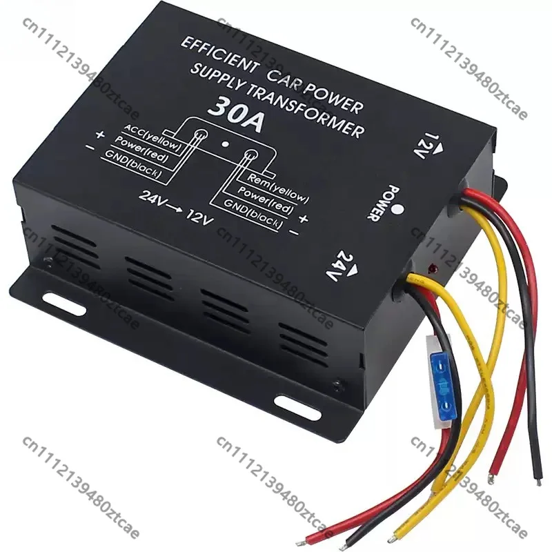 24V to 12V High Power Buck Converter Car Truck Navigation Camera Step Down Power Transformer