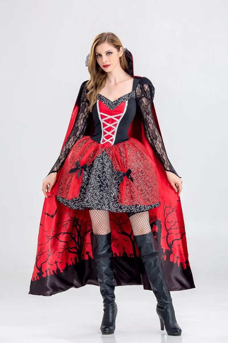 Déguisement Reine Démone Gothique Femme – photo 2