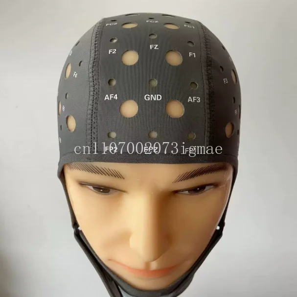 Powerful EEG Cap Thin, Sandwich Electrode 64 Guide EEG Machine Electrode Cap