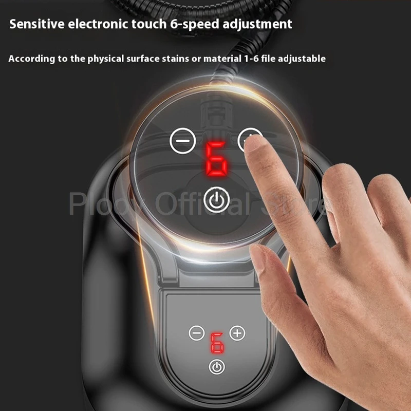 3800W High Pressure Steam Cleaner 6 Gears 1.7M Hose For Home Sofa Kitchen AC Disinfection Oil Stain Removal Multi functional