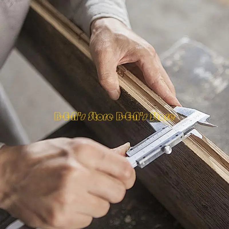 Y1AD 0.1mm Resolution Plastic Verniers Calipers Strong Designs School Measuring Instrument Tool for Precise Measuring Tasks