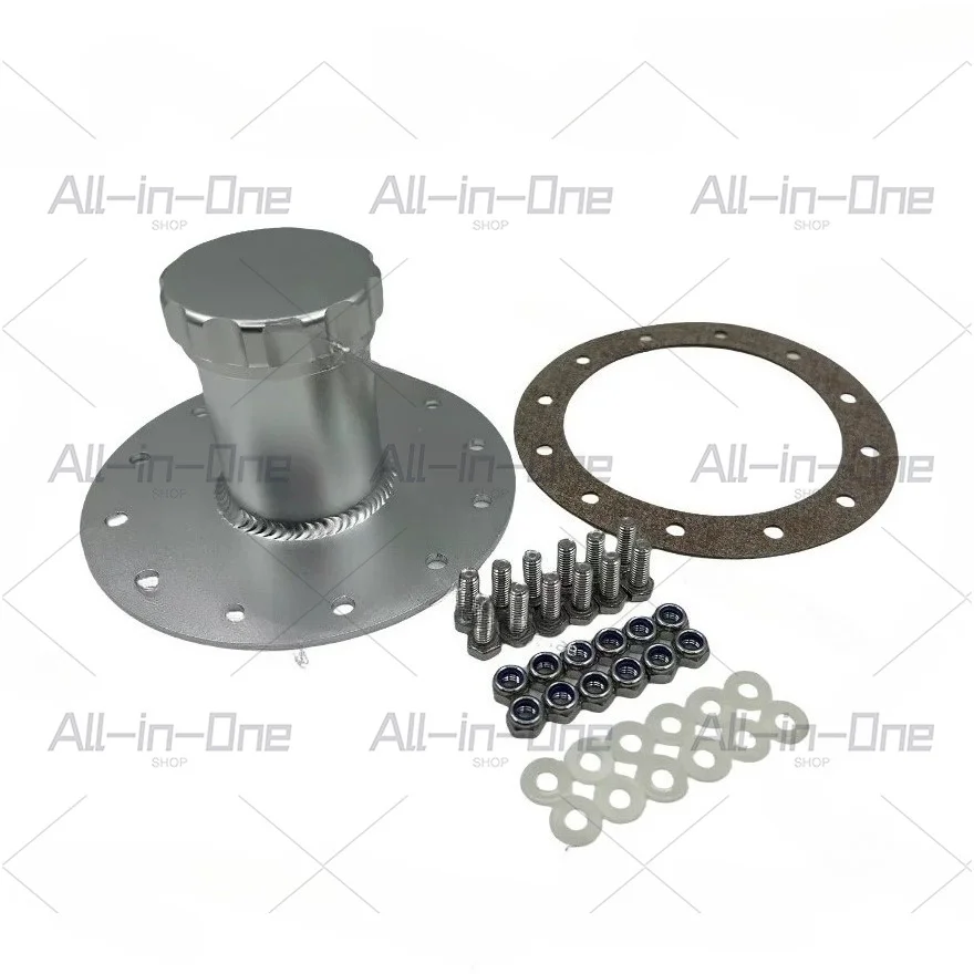 Car modification aluminum alloy fuel tank cover/fuel balance water tank cover 12 nut cover