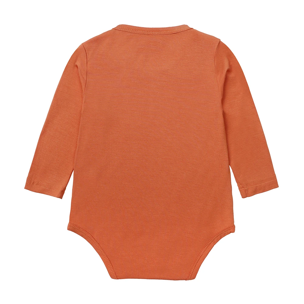 2026 neugeborenen Jungen Mädchen Strampler Bambus Faser Strampler Langarm Unisex Kleinkind Atmungsaktive Kleidung Koreanische Infant Body 0-24 M – Detail 13