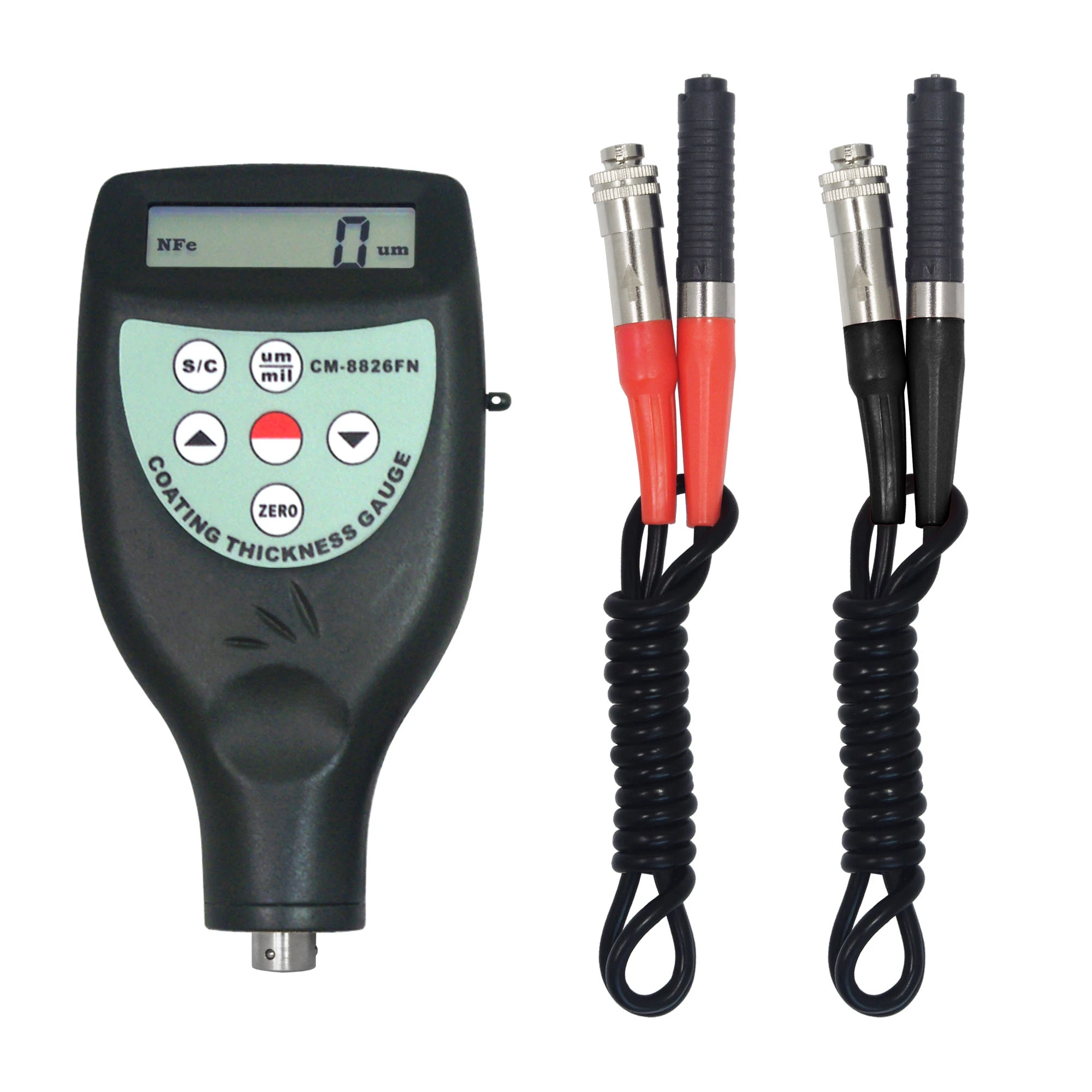 F & NFe 0-1250 um Coating Thickness Gauge for Car Paint Thickness Tester with Sensor CM-8826FN