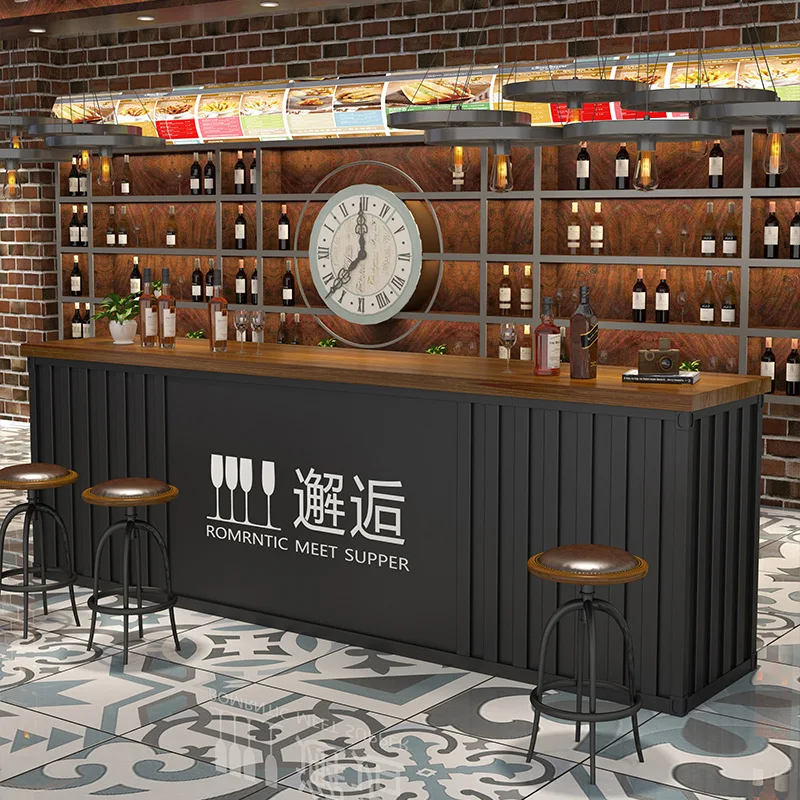 High-end Light Reception Desks Luxury Industrial-style Reception Desks Store Restaurant Gym Office Furniture Военное ДелоZY40JDT