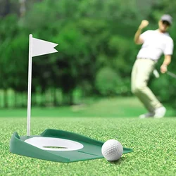 1 piece golf putting disc, putting and chipping practice device, indoor and outdoor detachable practice device, green hole cup