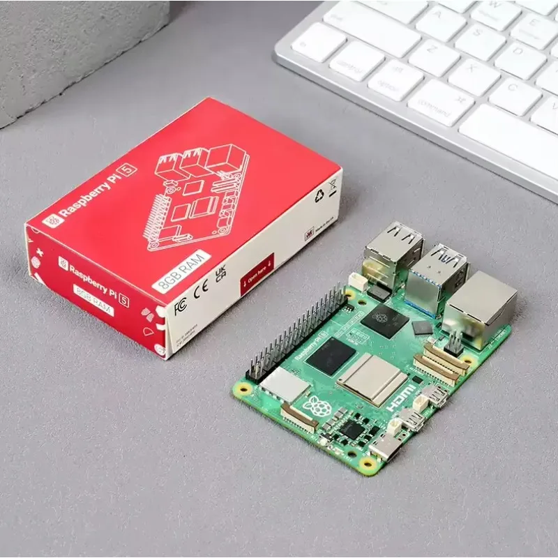 SmCpRaspberry Pi 5 2GB/4GB/8GB Development Board PC AI Programming
