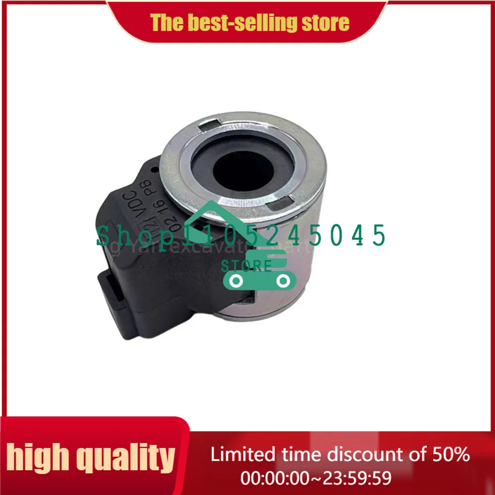 

Excavator Parts For SV08-30 SV08-31 SV08-35 E305.5/630/307/308E Travel Solenoid Valve Coil Pilot Hydraulic Valve
