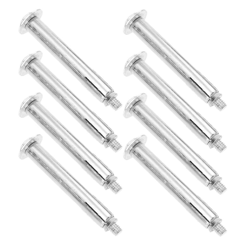 8 Pcs Concrete Locator Drywall Anchors Bumps Parking Bolts Aid Silver Expansion