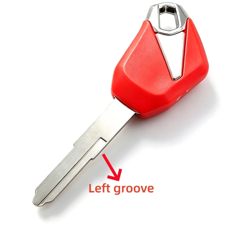 10pcs Motorcycle Blank Key For Kawasaki Z250 SL Z400 650 Z800 Z900 Z1000 ZX-6R 636 Uncut Anti Installation Available Theft Chip