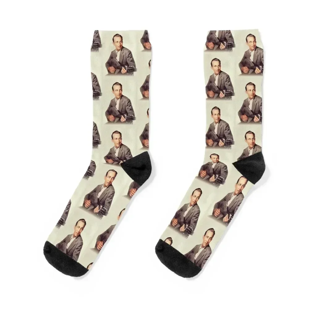 

Bing Crosby, Music Legend Socks sports stockings ankle Men's Socks Male Women's