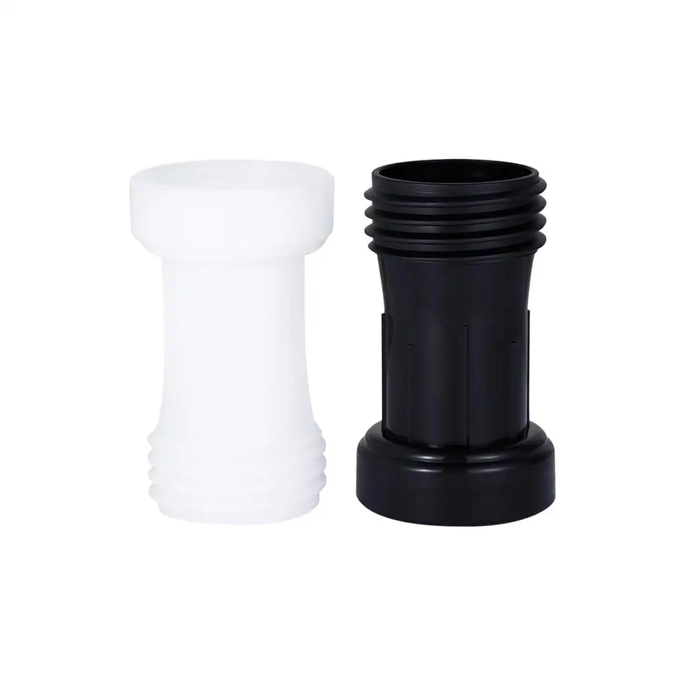 1Pc 2-Inch IBC Tank Fitting Tube Plastic Hose Tail Adapter S60*6 Female to S60*6 Male Extension Tube for Valve Pipe Fittings