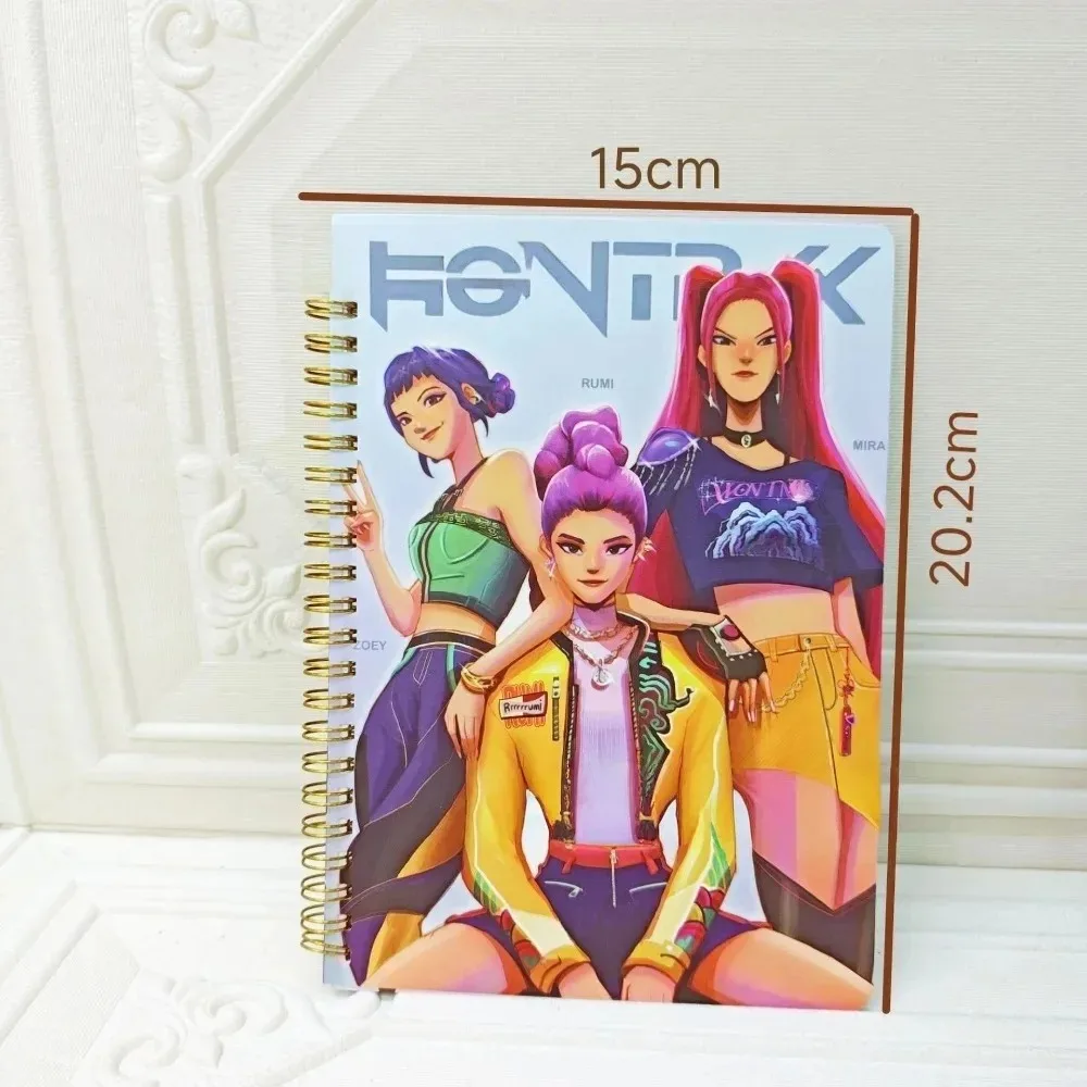 Kpop شيطان الصيادين هنتركس ساجا دفتر رومي ميرا زوي أنيمي لوازم مكتبية العودة إلى المدرسة الهدايا 15*20.2 سنتيمتر #6