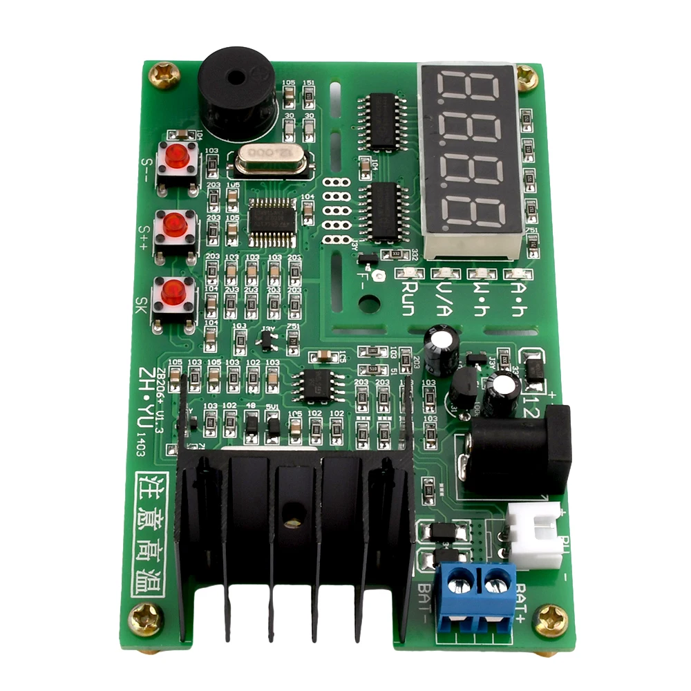 18650 Lithium Battery Capacity Tester DC 5V Battery Internal Resistance Testing with Multiple Protection Functions ZB206 V1.3