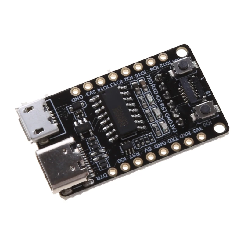 R58A LILYGO TTGO ESP 32-WROOMLAN8720A chip Ethernet Adapter and Down Loader Board Programmable Downloader (T-Internet-POE )