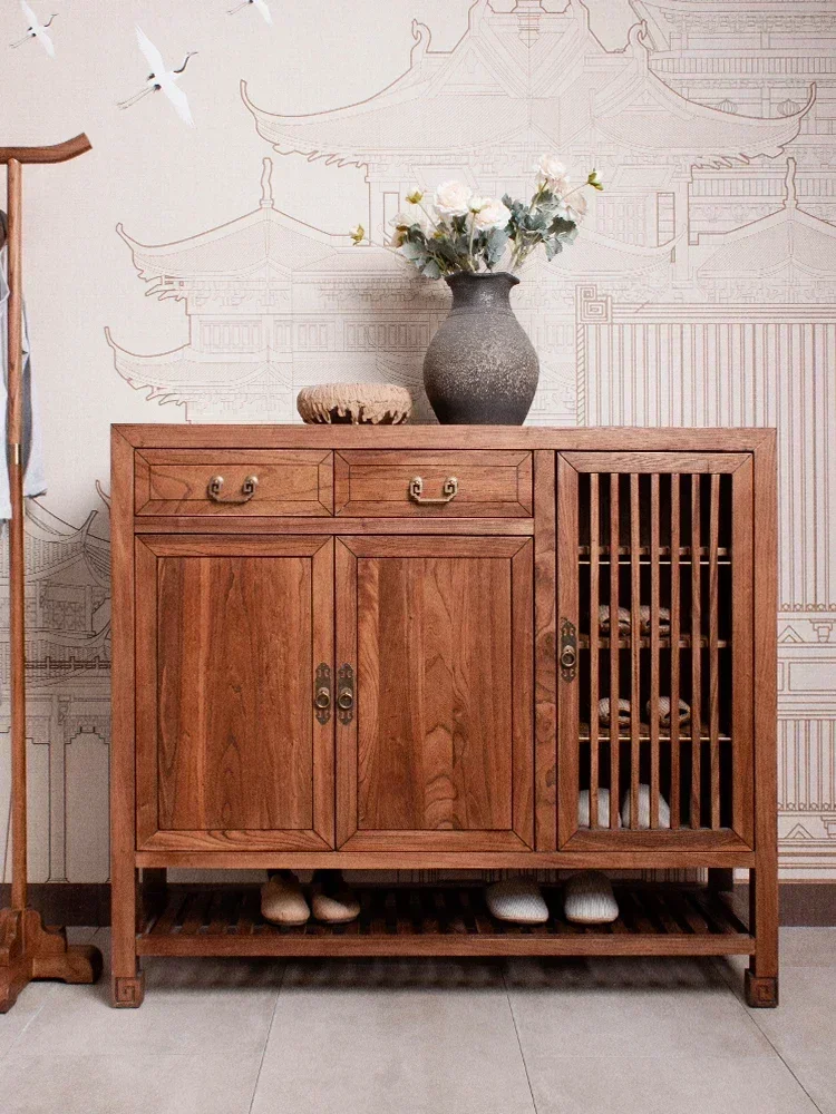 

Тумба для обуви TAO из массива дерева, двухдверная, для гостиной, современный минималистичный дизайн