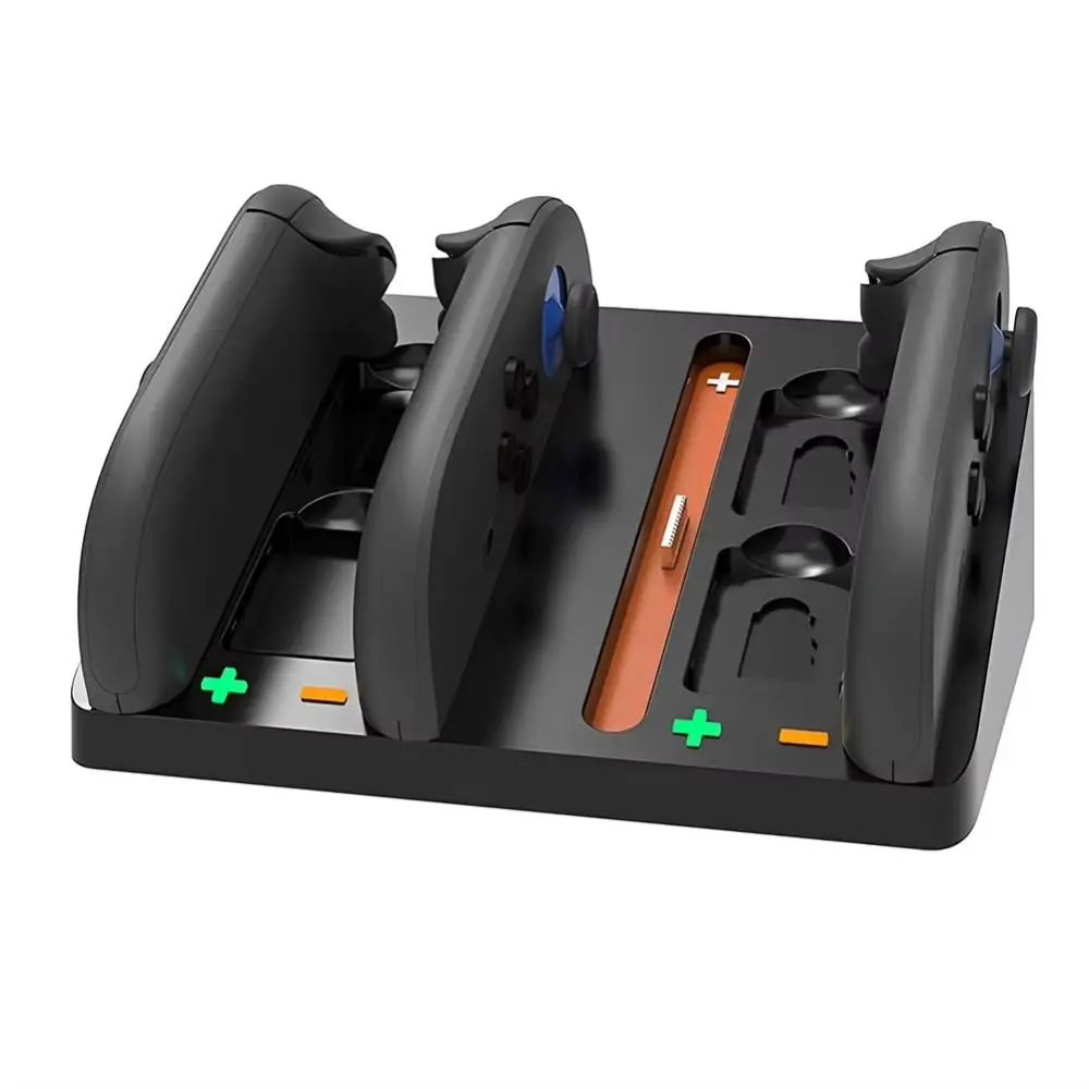 

4 слота для игровых карт, зарядная док-станция Joy-Con, быстрая зарядка, контроллер порта Type-C, зарядное устройство, док-станция, светодиодный индикатор для Switch 2