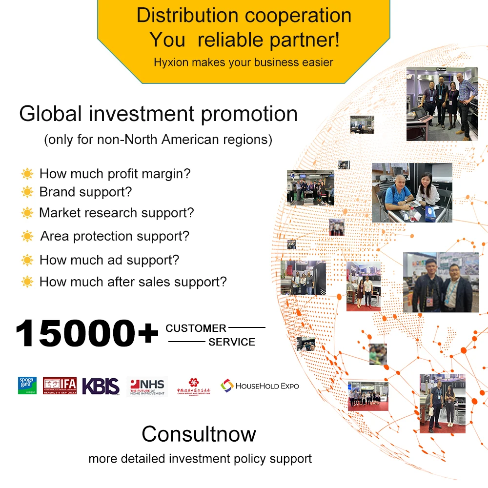 Hyxion Smart Kitchen Appliances ECO Built In 45cm Integrated Guangdong Washing Machine Dishwasher