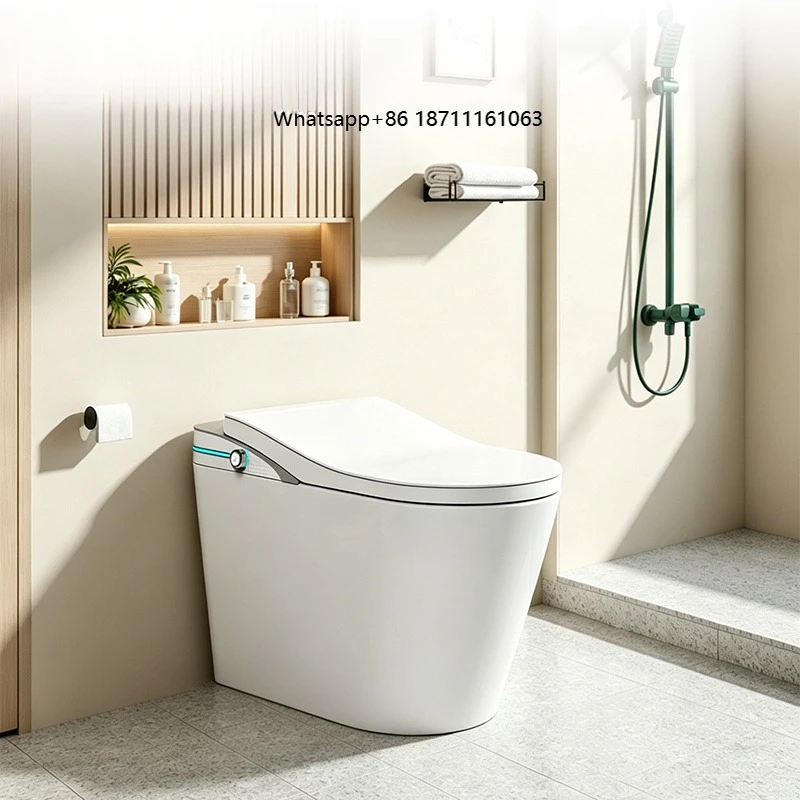 

Flagship Smart Toilet With AI Voice Control and Foam Shield Anti Splash Full Featured CUPC ETL WaterSense Master Suite
