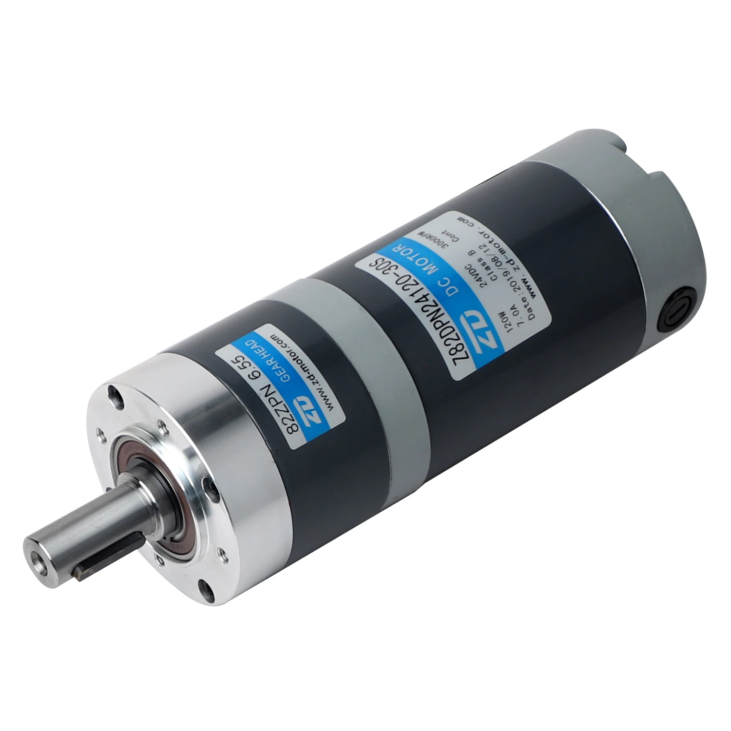 32mm 42mm 52mm 62mm 72mm 82mm10W 40W 60W 90W 120W 200W 300W,24V 48V ZD Brush Brushless Type High Torque  Planetary DC Gear Motor