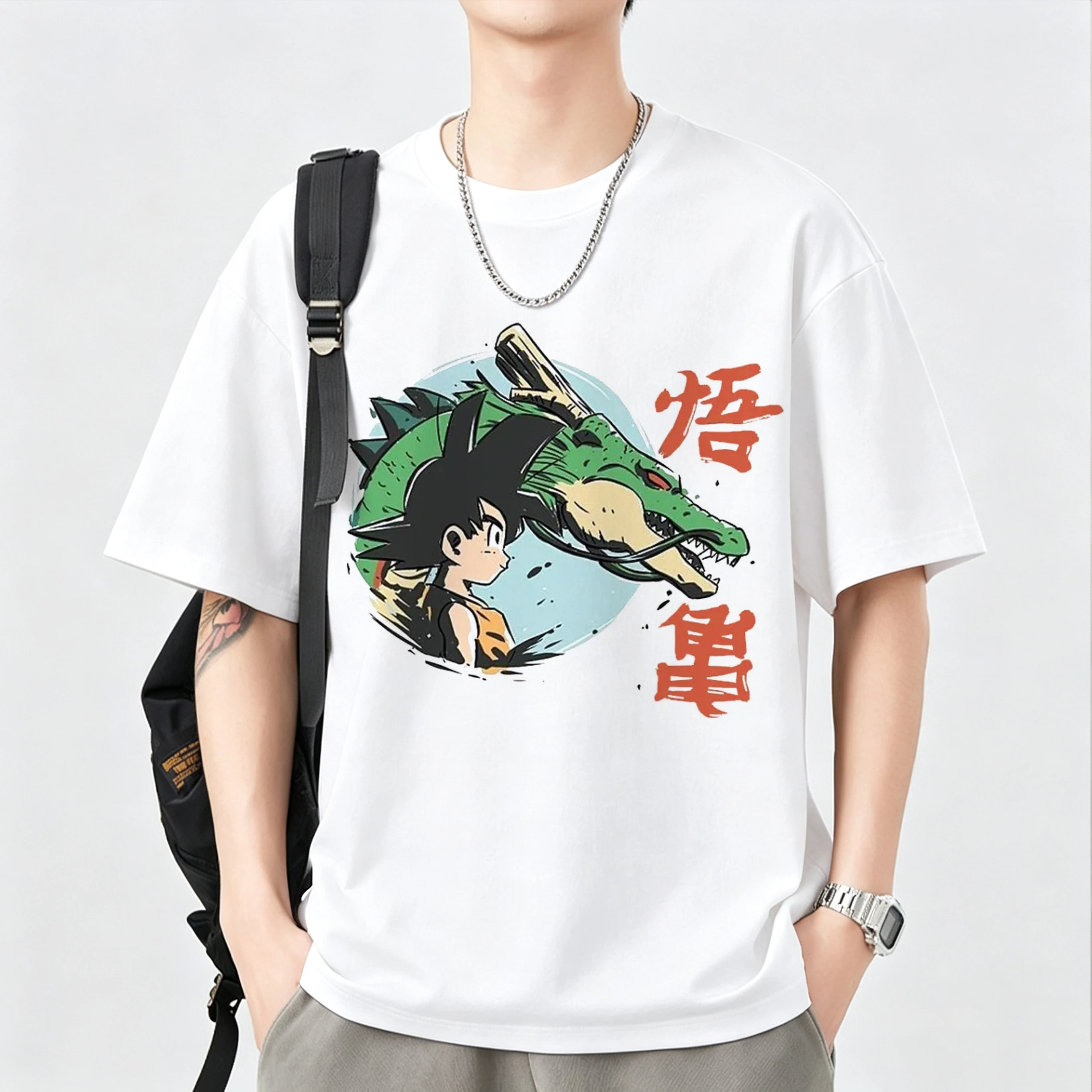 ドラゴンボール Z プリント半袖コットン Tシャツ孫悟空ベジ - Tee Ball Set のレビューと価格