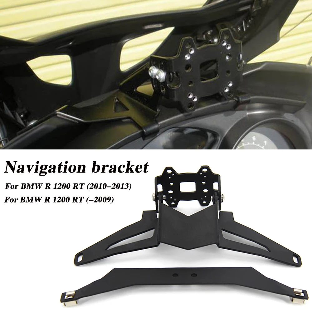 

New Navigation Bracket Motorcycle(-2009) For BMW R 1200 RT R1200RT (2010-2013) GPS Navigator USB Charging Phone Holder 2014-2019