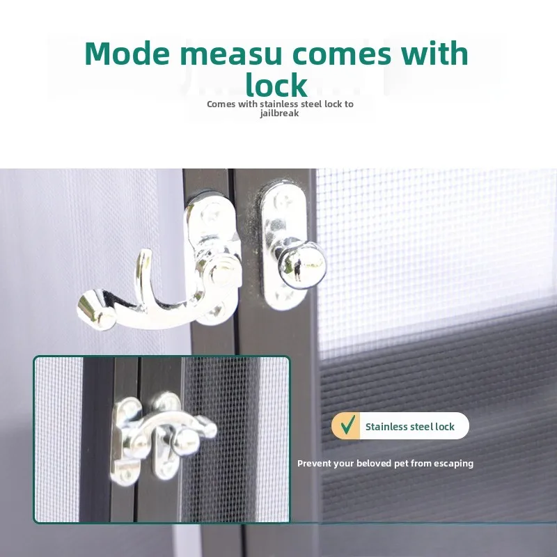 صندوق تغذية الحيوانات الأليفة الزحف، قفص شبكي من سبائك الألومنيوم، صندوق حيوانات أليفة زحف عازل للحرارة