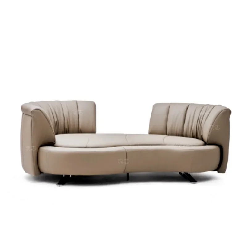 Italian minimalist slide sofa