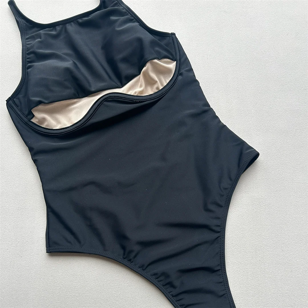 Mesh Sheer Extreme String Mini Micro Thong Damen-Badeanzug, einteiliger Badeanzug, weiblicher Badeanzug mit Bügel, Badebekleidung, Schwimmanzug V7732 – Detail 7