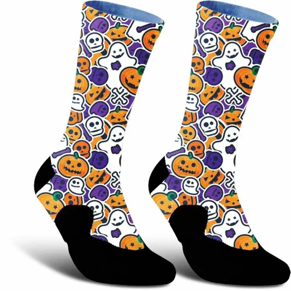 

Creative Halloween sports bike socks, suitable for both men and women as holiday gifts, suitable for outdoor sports enthusiasts