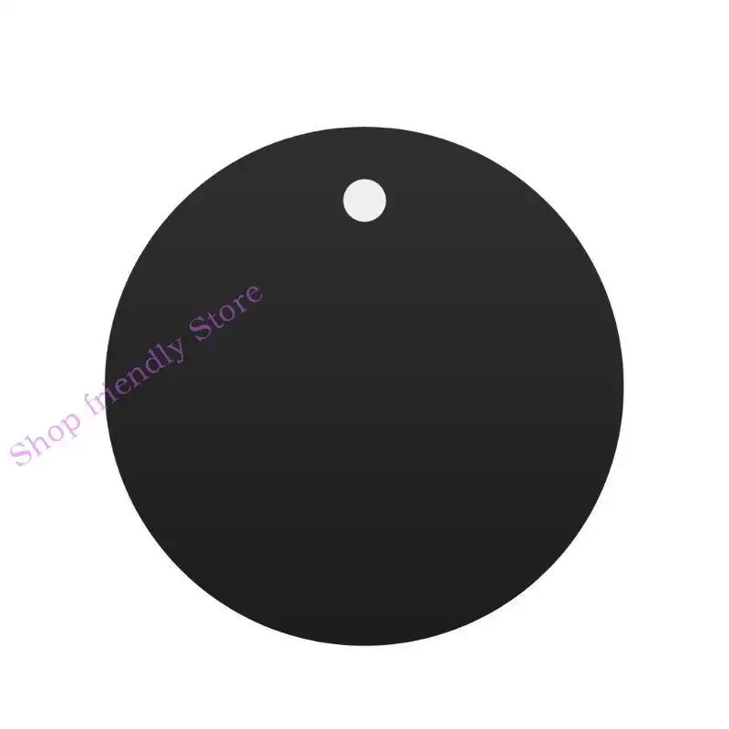 594A Metal Plate Car Mount Magnet Phone Holder Adhesive Sticker Round Square