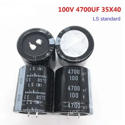 （1pcs）100V4700UF 35X40 Nishicon electrolytic capacitor 4700UF 100V 35 * 40