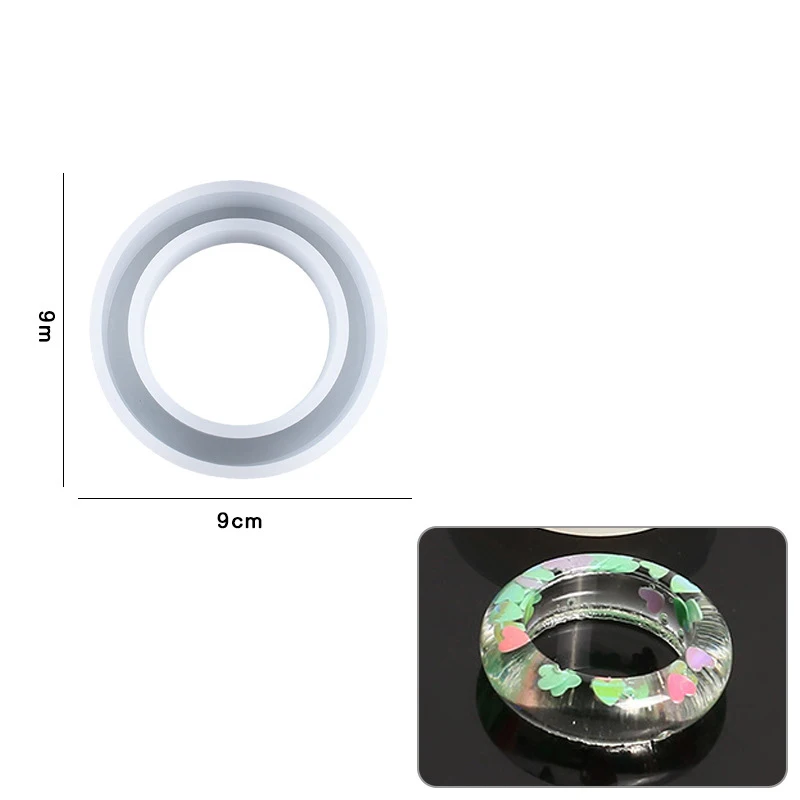 

9CM Silicone Mold for bracelet jewelry accessories Making Tools