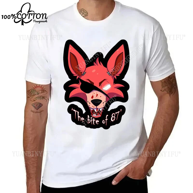 New Listing Fashion Fnaf 2 Animatronics T Shirt Cotton Unisex Shirt Print Cool Tee Five Nights A Street Fashion Harajuku view 3