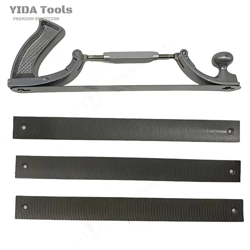 YIDA Guide Rail Planer Bracket & Metal File Holder, Auto Dent Sheet Forming Tool, Filler-Free Villa Elevator Rail Repair
