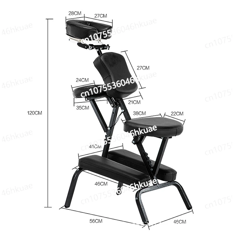 Folding Portable Beauty Bed Multifunctional Massage Tattoo Scraping Chair For Home Salon Health Care