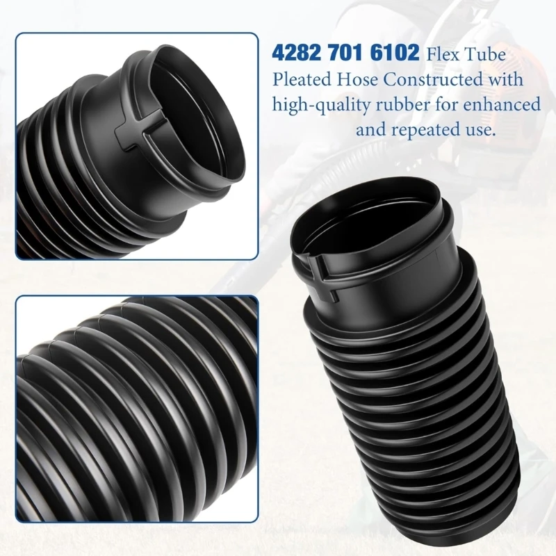 

F26C Sturdy Elastic Hose Suitable With BR450 BR700 BR800 Blower Machines Accuracy Engineered Fit Plastic Blower Hose