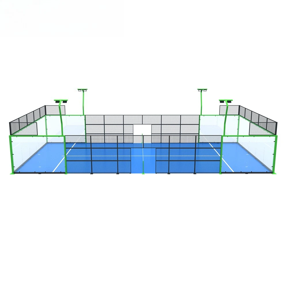 2025 Hot Sale Tennis Court Panoramic Tennis Court Factory Price Support