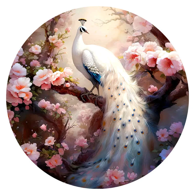 peacock Wooden Puzzle Jigsaw Brain Trainer For Kids Adults Family Interactive Game Hell Difficulty DIY Crafts Wood Toys