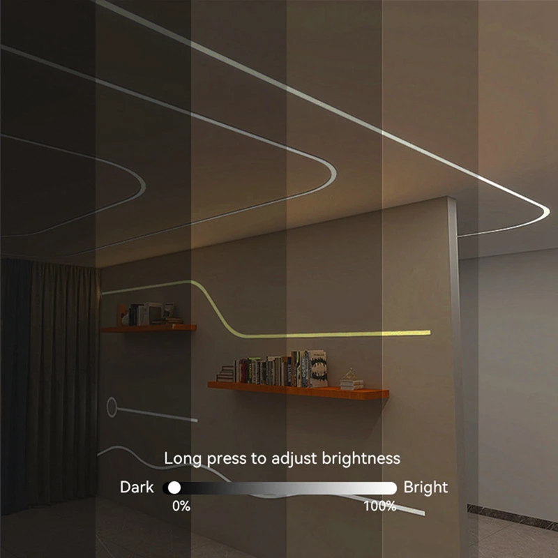 C01W Tuya وحدة تحكم شريط الضوء و C02W 2.4G WIFI بلوتوث تطبيق جوال وحدة تحكم ذكية التحكم الصوتي الذكي B-ABFB #1