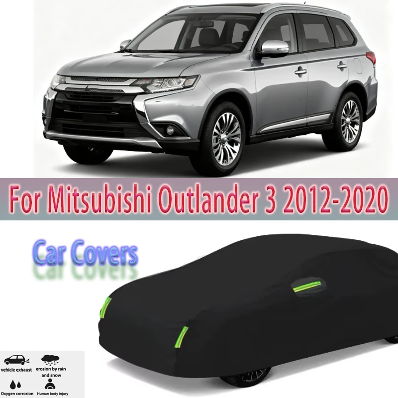 

For Mitsubishi Outlander 3 2012-2020 2019 Outdoor Protection Full Car Covers Snow Cover Sunshade Waterproof Dustproof Exterior