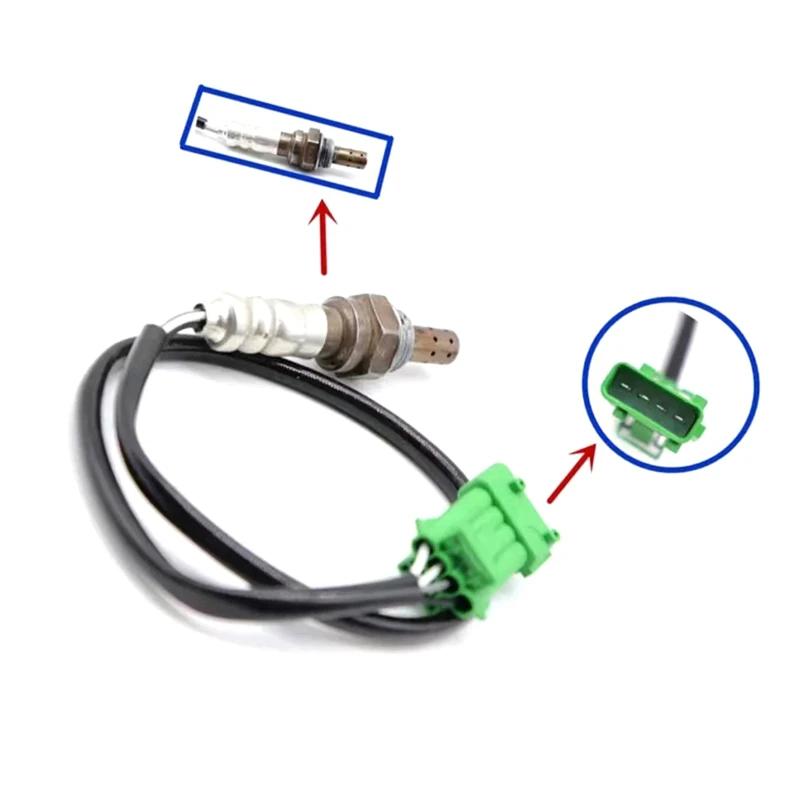 2Pcs O2 Oxygen Sensor 96368765 9657632980 For PEUGEOT 1007 106 206 207 306 307 406 407 607 BIPPER PARTNER 1.1 1.4 1.6 I