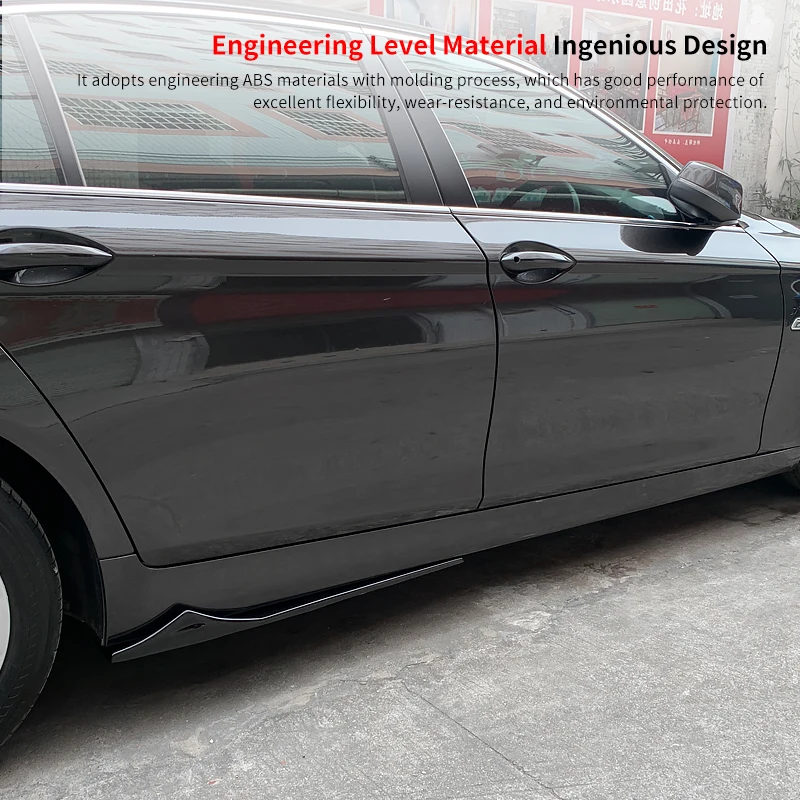

Car Side Skirt Bumper Spoiler Protective Panels Anti-crash Diffuser For BMW 5-Series G30 G38 F10 F18 520i 528i 525i 2008-2022