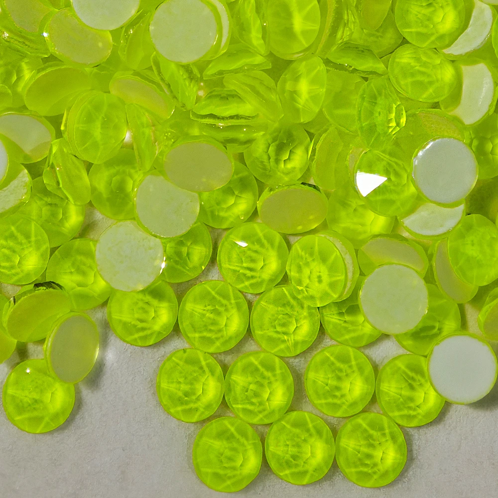 Pubrilex 2088NOHF Neue Elektrische Effekte Farbige Brillante Kristall-Strasssteine ohne Hotfix für Kleidungsdekoration – Detail 11