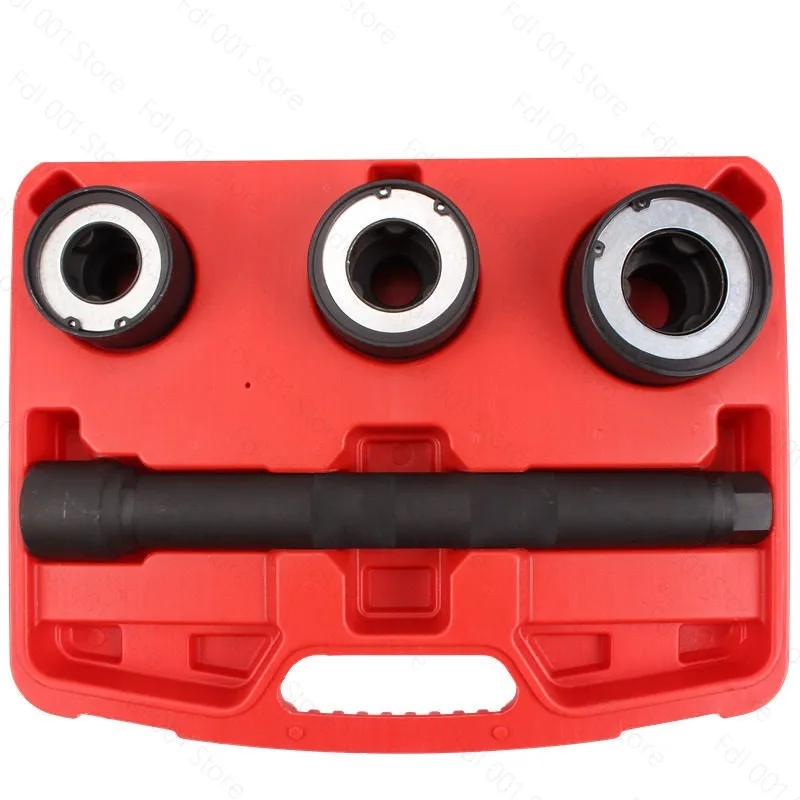 4Pcs Inner Tie Rod Removal Tool Set, Steering Rack End Ball Joint Puller for Car, Inner Track Rod Extractor Kit
