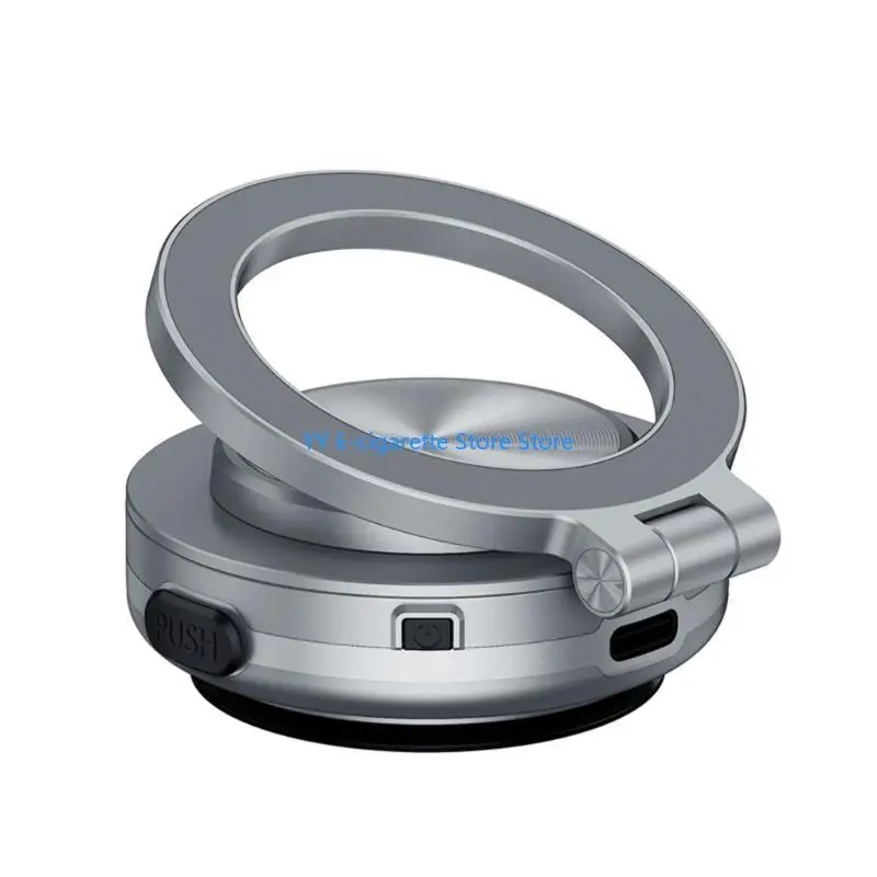 

Car Smartphone Mount Support Bracket Holder with Vacuum Suction Suitable for Dashboard Windshield Navigation Video Calls