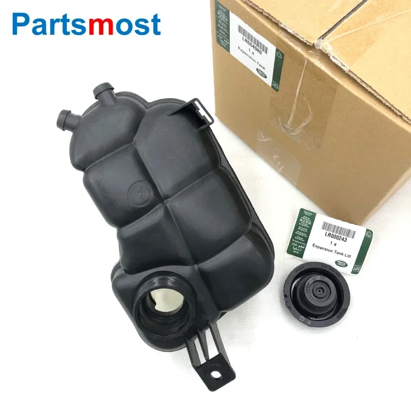 Radiator Coolant Overflow Container for LAND ROVER 2.2 Diesel LR2 / 3.2 Petrol VOLVO S80 V70 XC60 31200320 LR004080 Lid LR000243